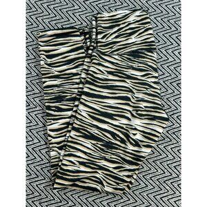 DYI Zebra Print Leggings in Black and Cream